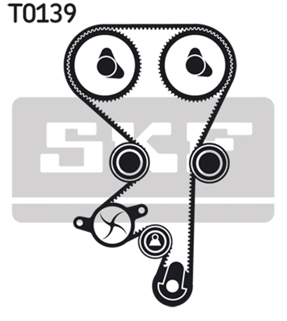 TRİGER SETİ 169X20MM OPEL ASTRA F HB 1.4 I 16V 96-98, 1.6 I 16V 94-98, CORSA B 1.4 I 16V 94-00, 1.6 I 16V 93-00, TIGRA, VECTRA B HB 1.6 I 16V 95-02 