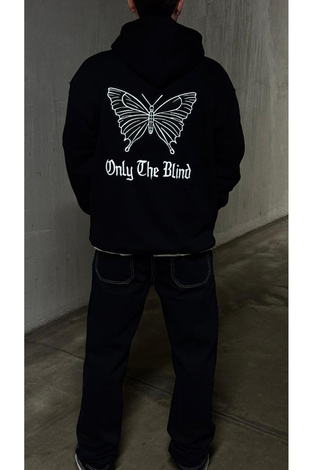 Nakışlı Oversize Hoddie
