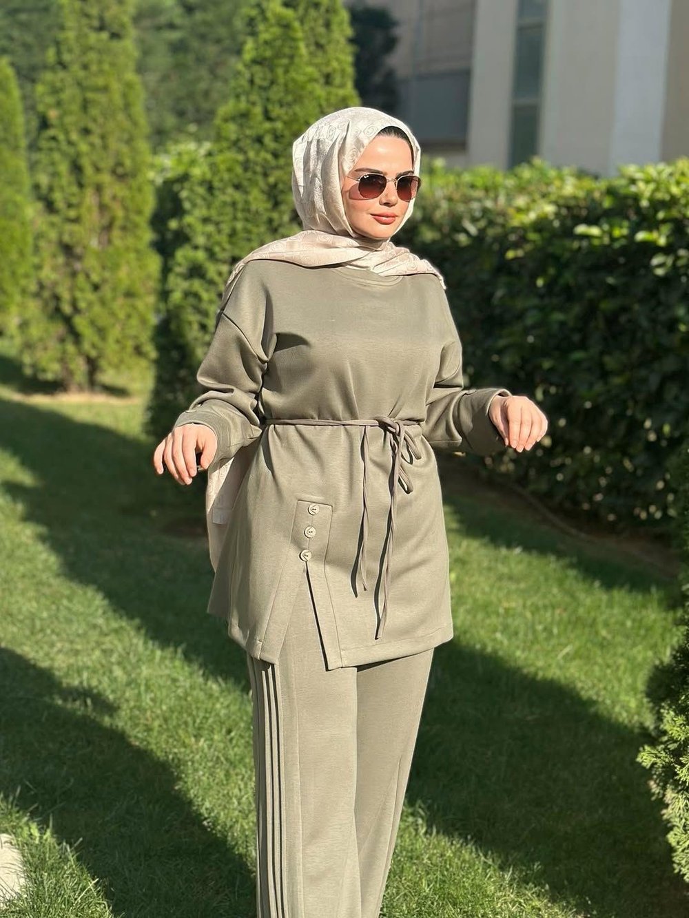 Yeşil  Lüks Oysho Takım