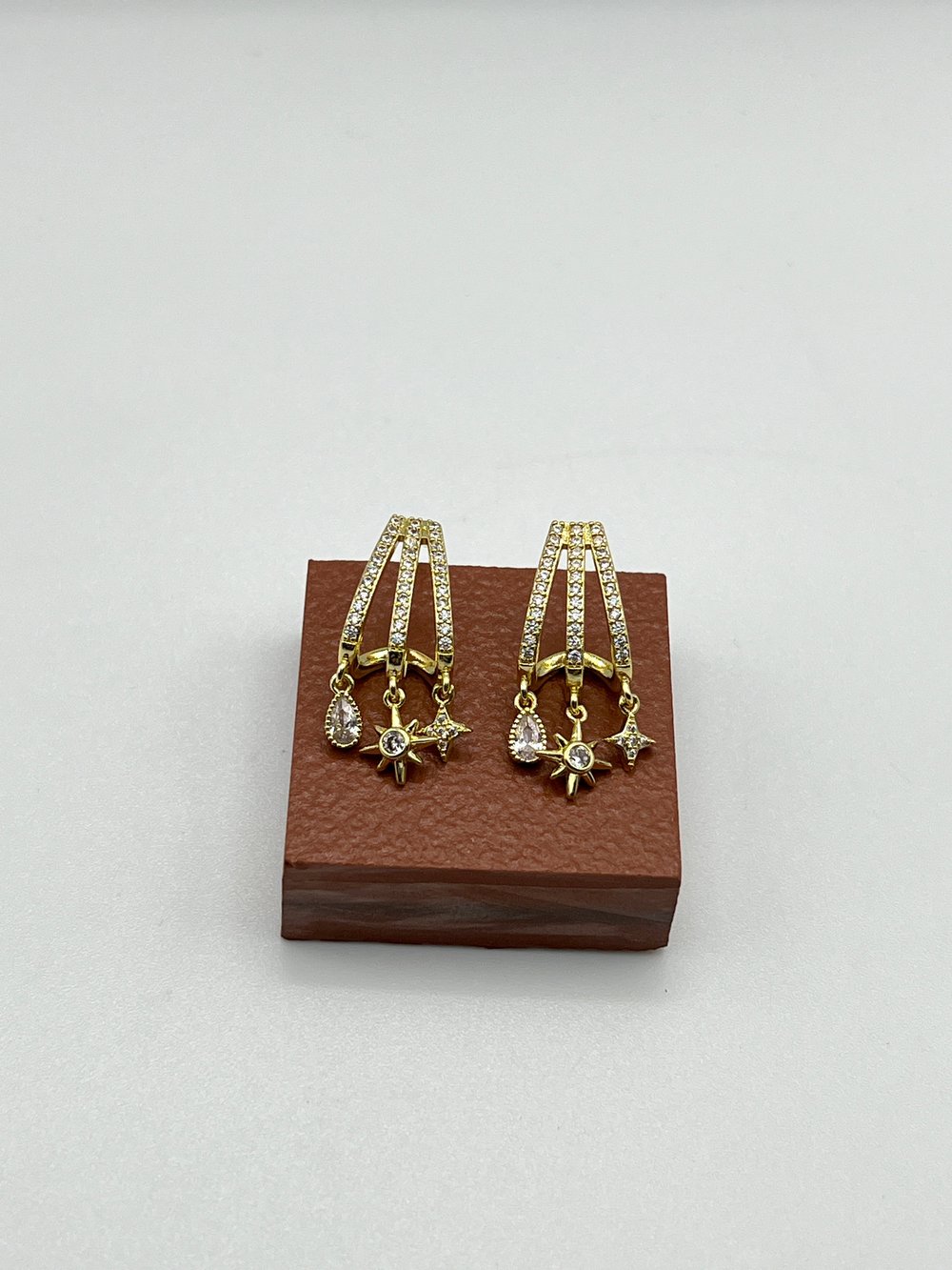 14K gold Çoklu Görünümlü Küpe