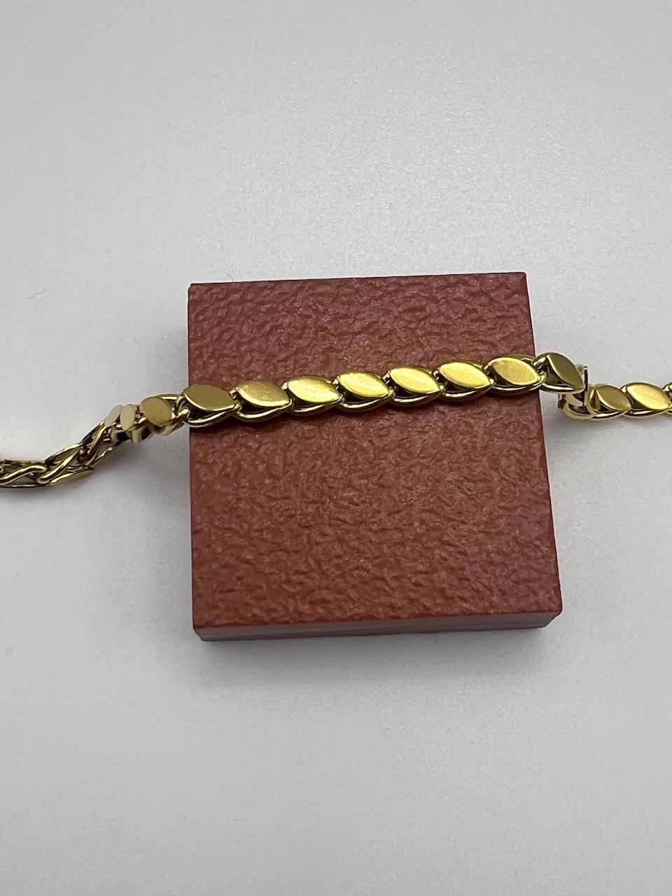 Çelik Arpa Bileklik 16.5+5cm