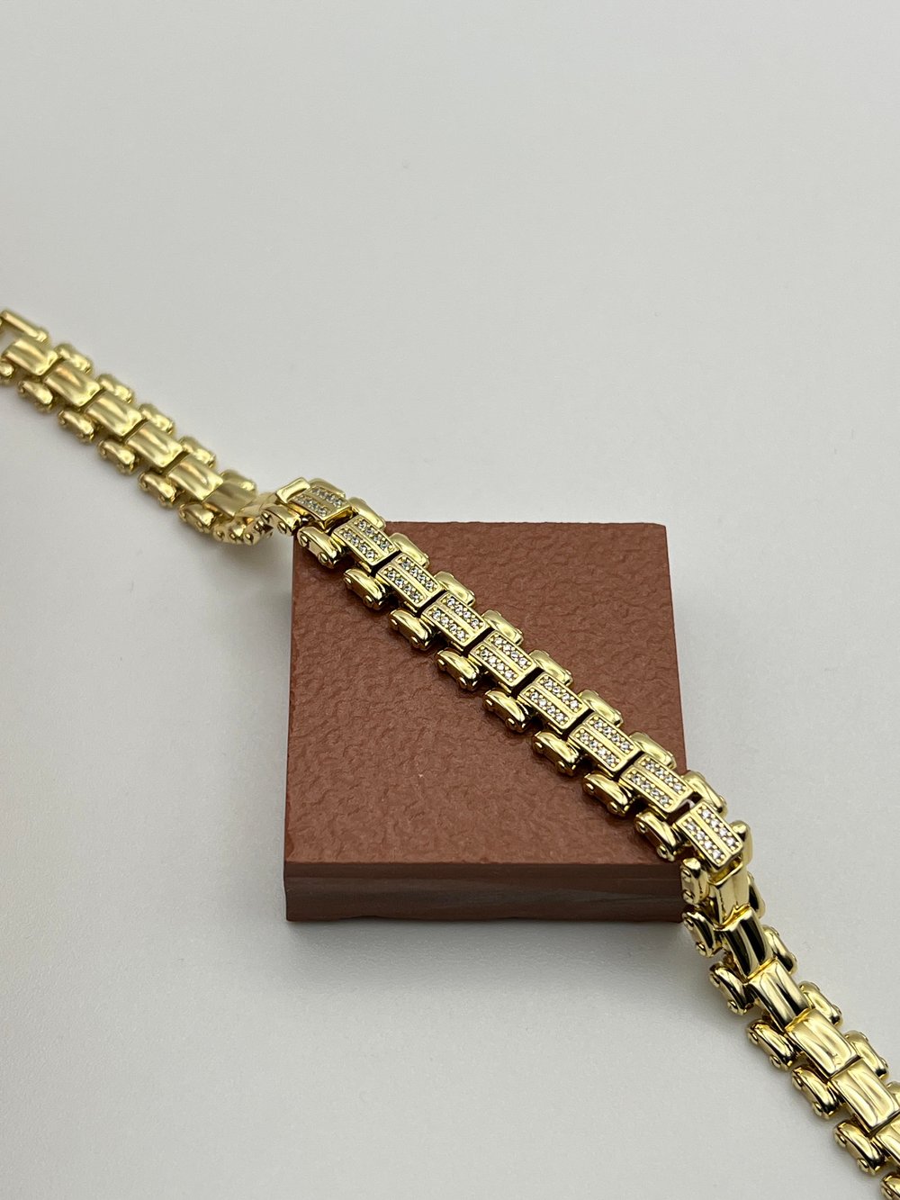 Xuping 14K Gold Kordon Vip Bileklik (17+2)