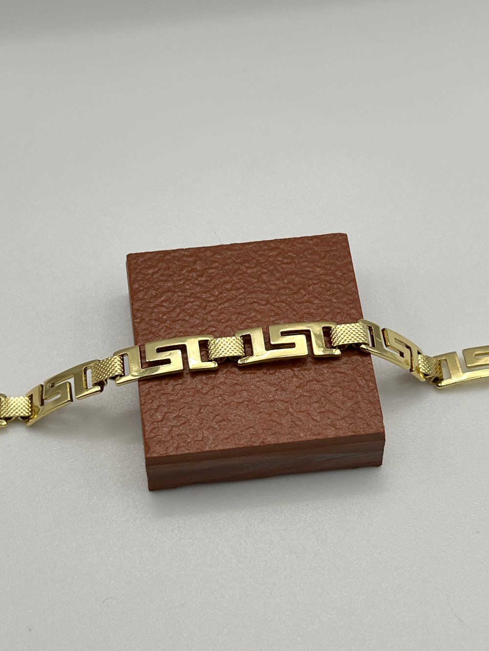 Xuping 14K Gold Plaka Bileklik 