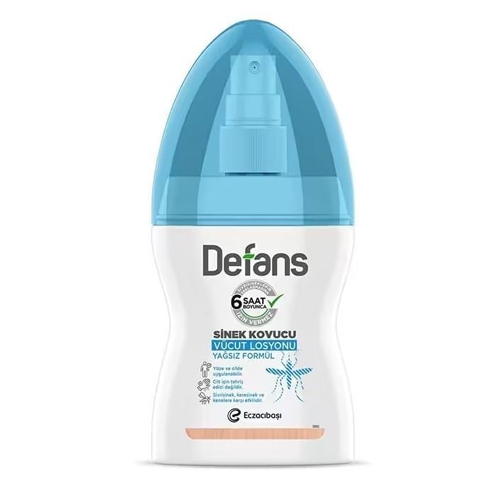 Defans Sinek Kovucu Vücut Losyonu Yağsız Formül 100 ml