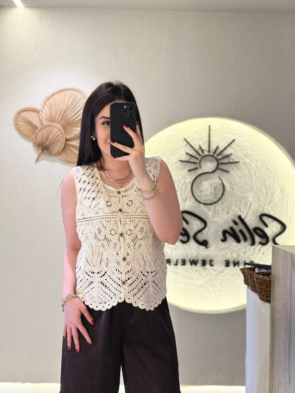 Örgü Model Yelek