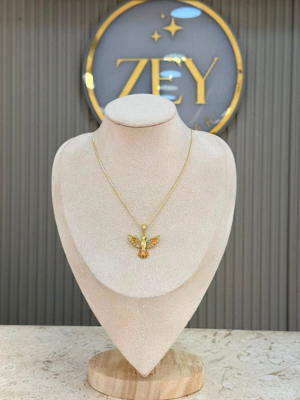 Xuping Anka Kuşu 14K Kolye 