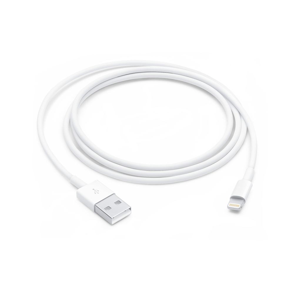 1 Adet Şarj Kablosu Çift Taraflı USB-A To Lightning (1 Metre)