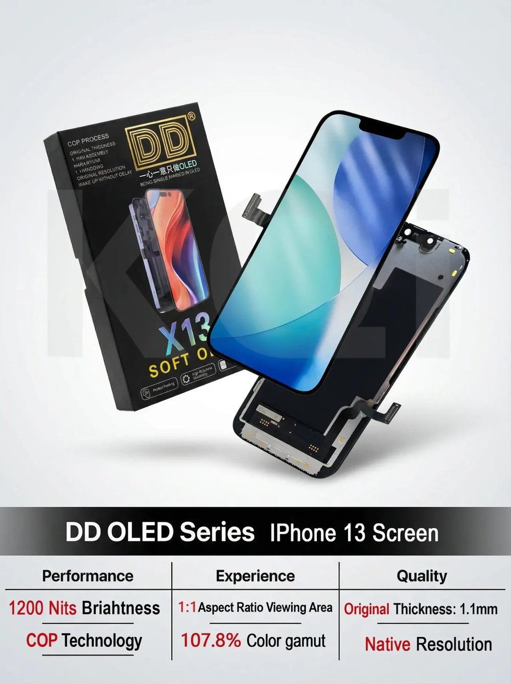 DD iPhone 13 SOFT-OLED Ekran