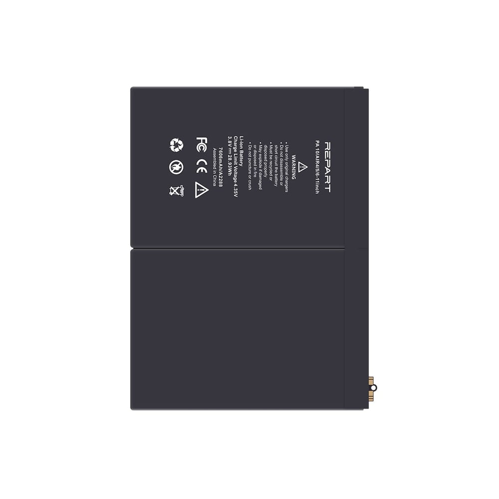 iPad 10. Nesil / iPad Air 4 / Air 5 / Air 11 M2 / Air 11 M3 Batarya (2020-2025) Batarya Kodu: A2288 7606mAh