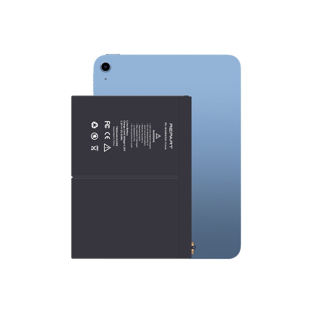 iPad 10. Nesil / iPad Air 4 / Air 5 / Air 11 M2 / Air 11 M3 Batarya (2020-2025) Batarya Kodu: A2288 7606mAh