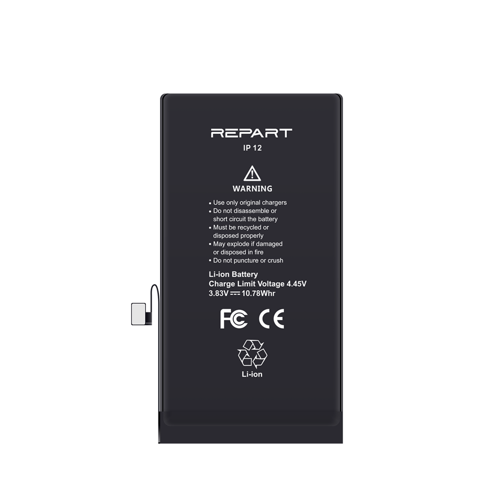 iPhone 12/12 Pro Uyumlu Güçlendirilmiş Yüksek Kapasite Batarya - 3250 mAh   