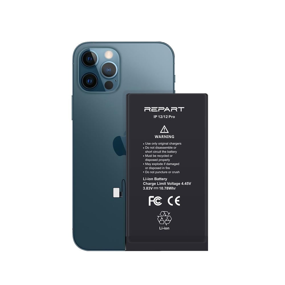 iPhone 12/12 Pro Uyumlu Güçlendirilmiş Yüksek Kapasite Batarya - 3250 mAh   
