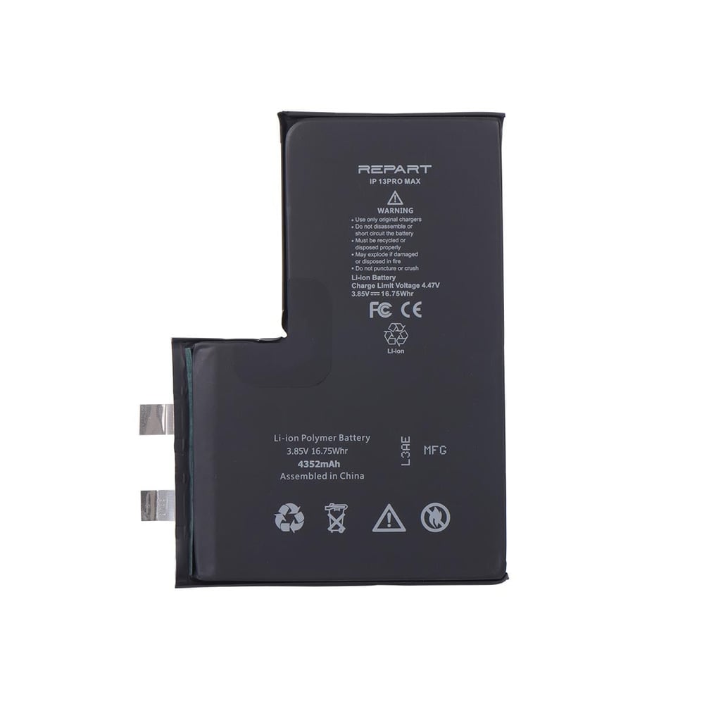 iPhone 13 Pro Max Uyumlu Batarya (Filmsiz Puntalanabilir - Cell) - 4352 mAh