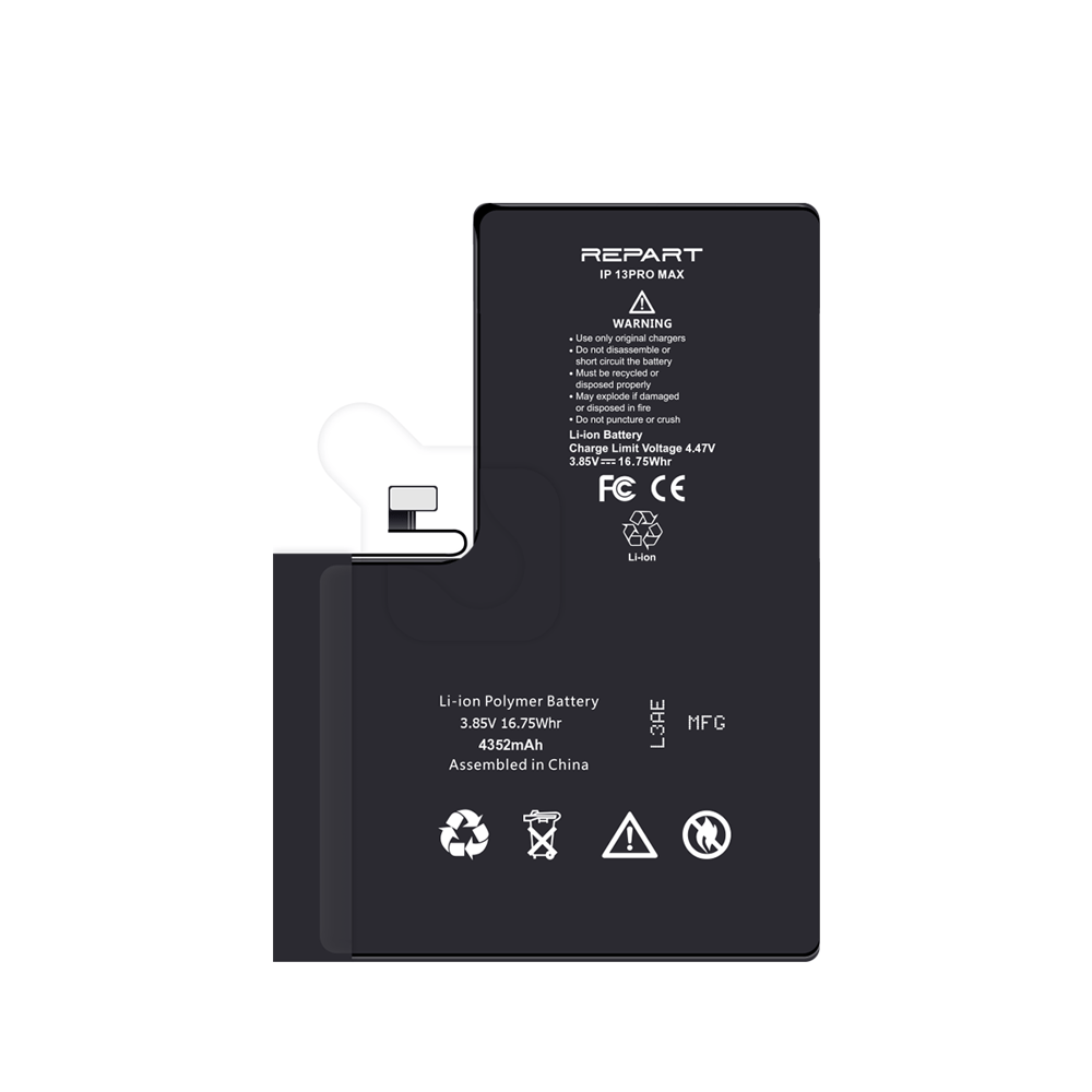 iPhone 13 Pro Max Uyumlu Güçlendirilmiş Yüksek Kapasite Batarya - 4800 mAh