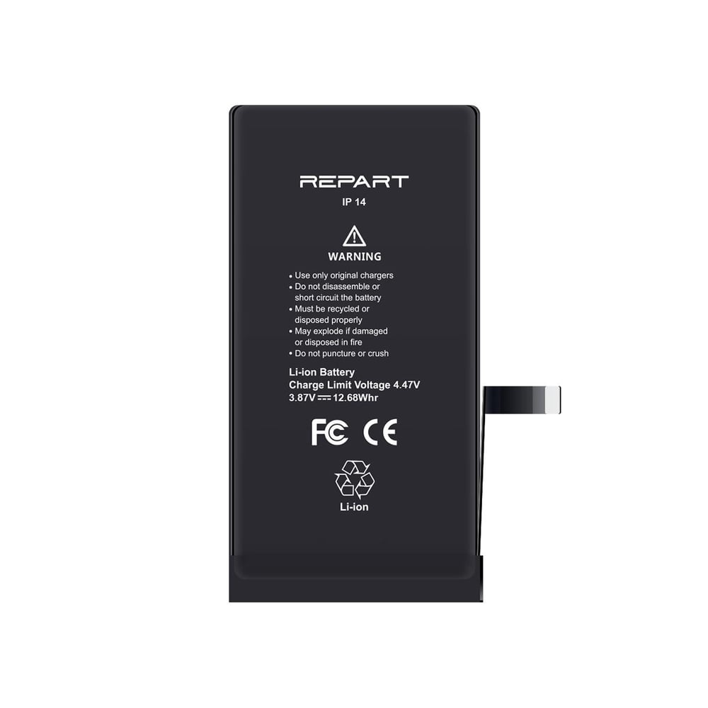 iPhone 14 Uyumlu Güçlendirilmiş Yüksek Kapasite Batarya - 3590 mAh