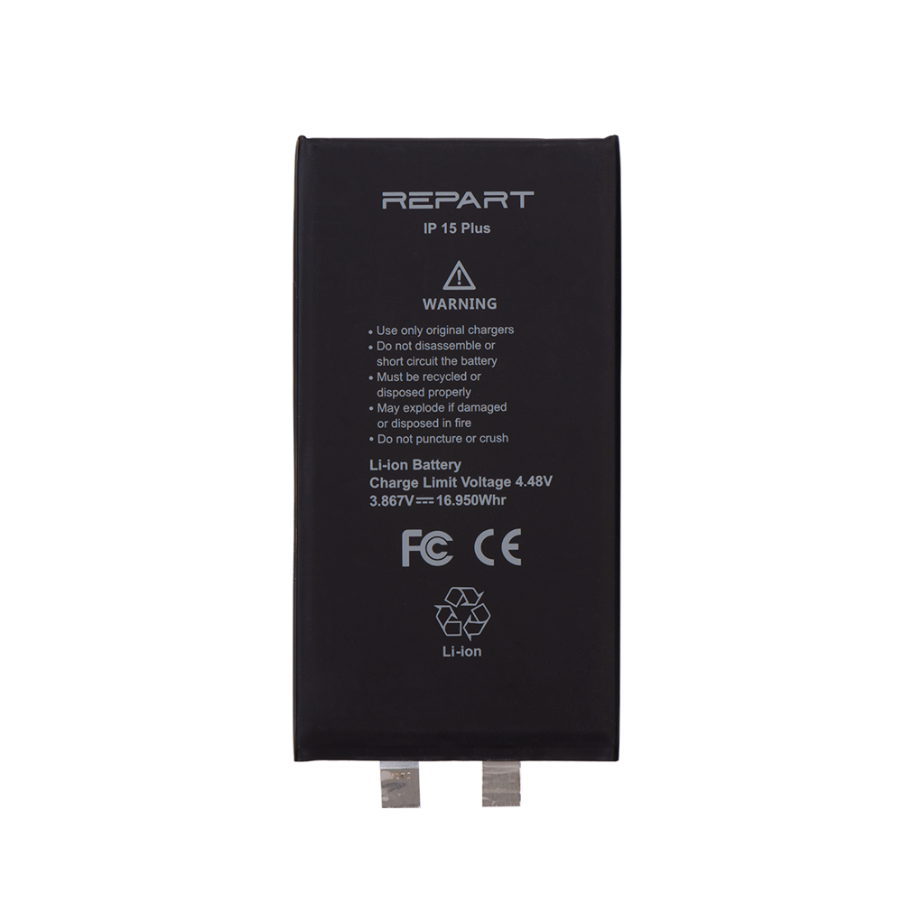 iPhone 15 Plus Uyumlu Batarya (Filmsiz Puntalanabilir - Cell) - 4383 mAh