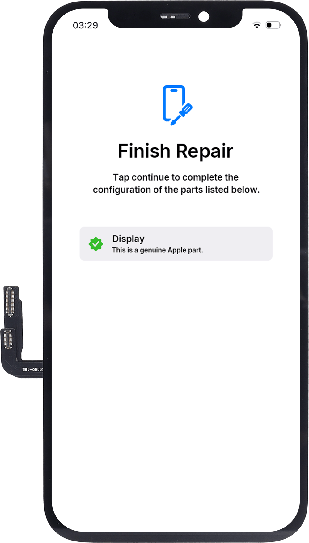 STAROZON - iPhone 12 / 12 Pro Sensörlü Diagnostic ULTRA-SOFT Ekran Panel