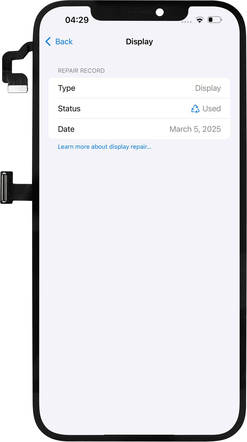 STAROZON - iPhone 12 Pro Max Sensörlü Diagnostic ULTRA-SOFT Ekran Panel