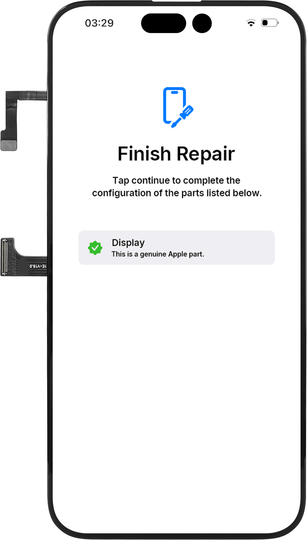 STAROZON iPhone 15 Pro Max SOFT-OLED Flexli Sensörlü Diagnostic Ekran