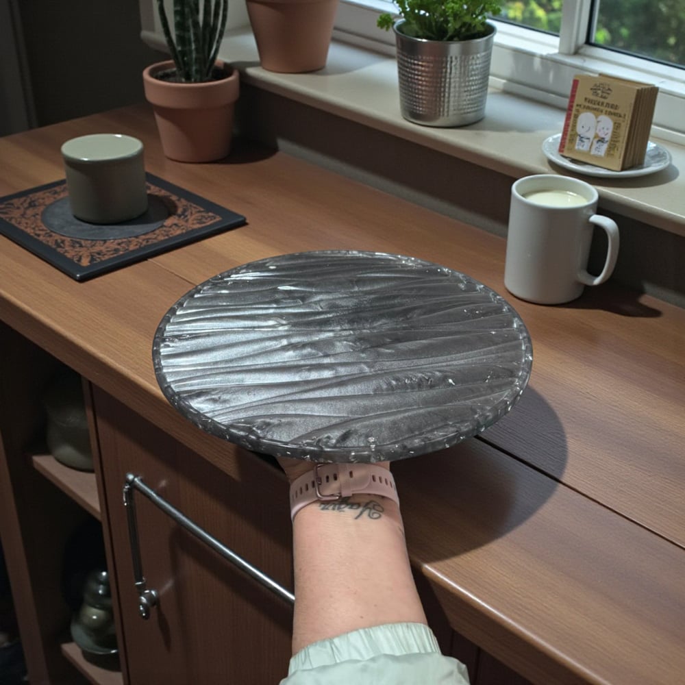 Gray Wind Tray - Tepsi