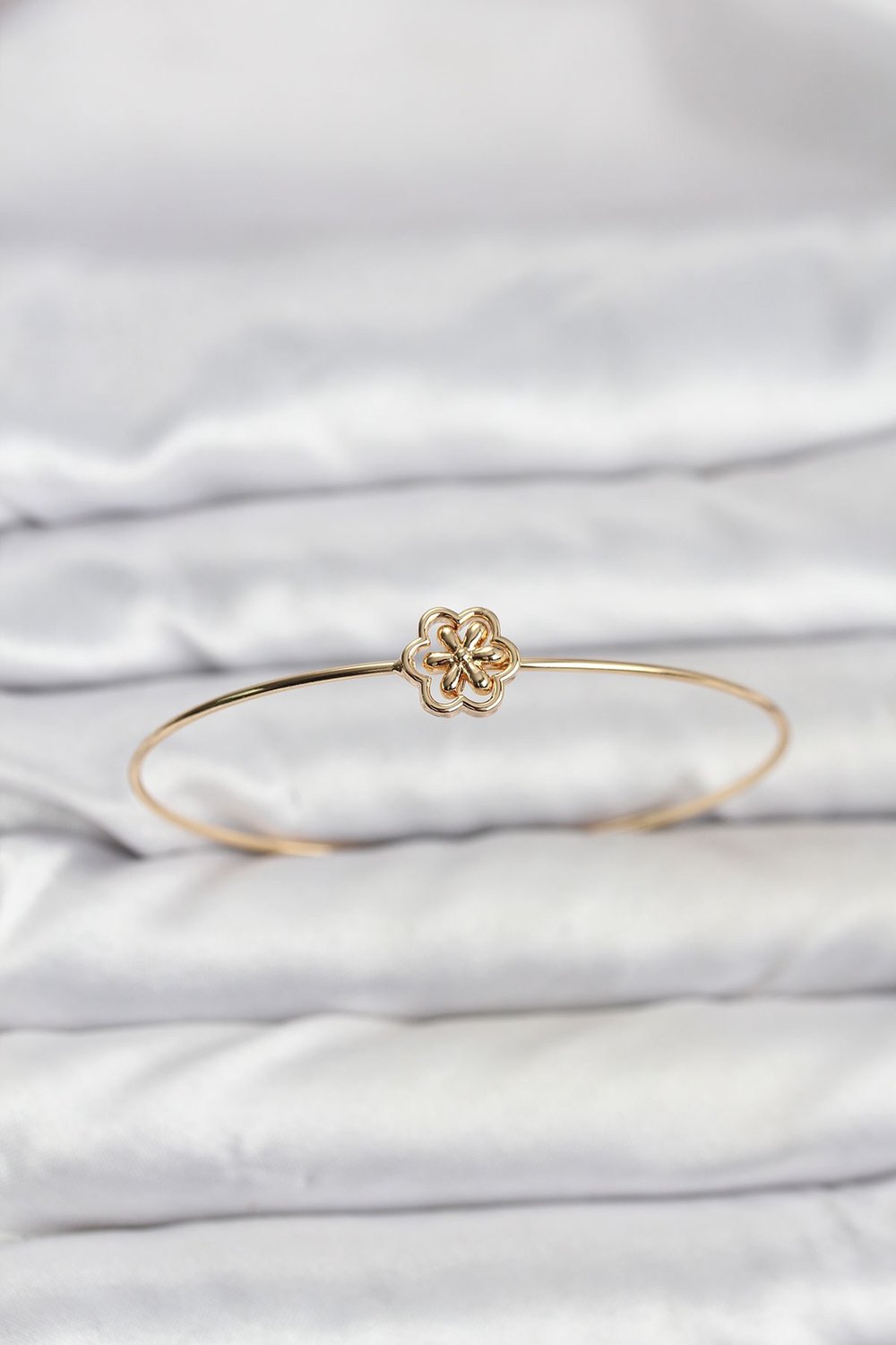 Lotus Model Gold Renk Bileklik