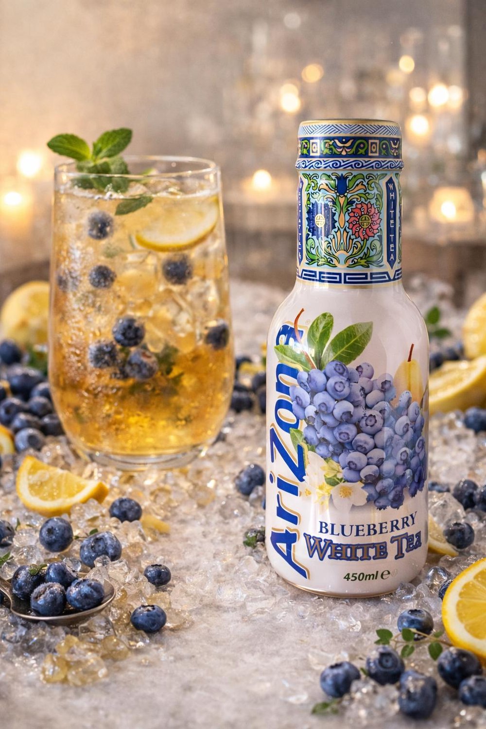 ARİZONA BLUBERRY WHİTE TEA 450 ML