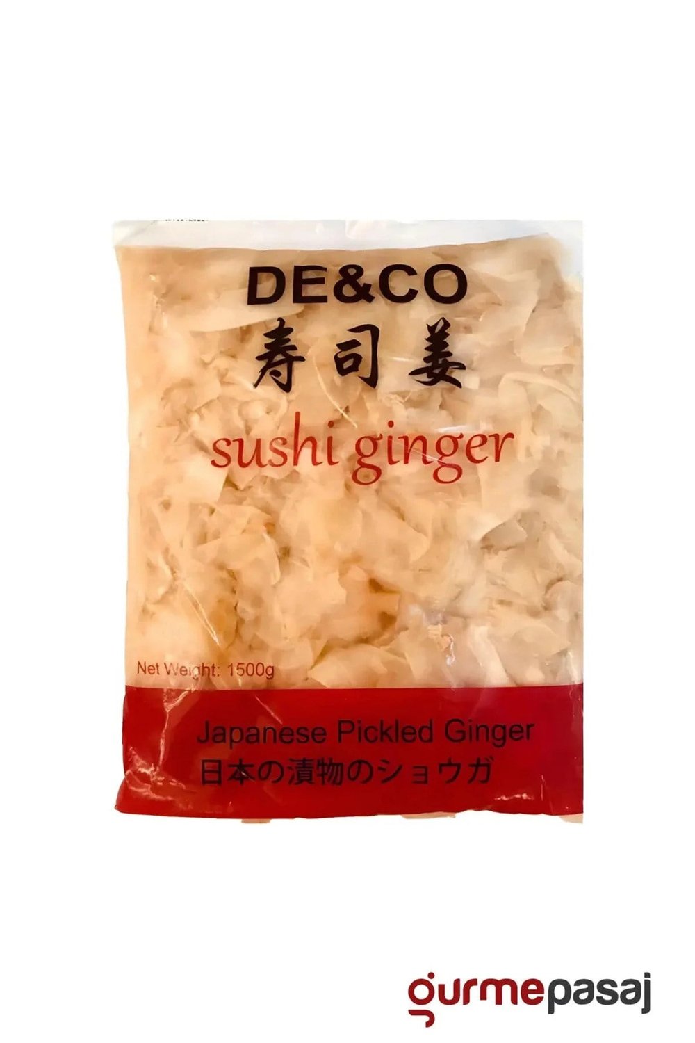De&Co Zencefil Turşusu Sushi Pickled Ginger 1500 G