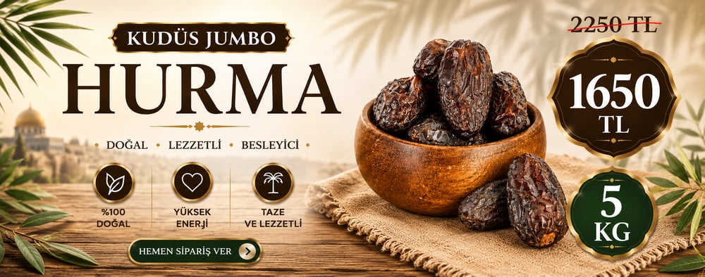 5 KG Kudüs Jumbo Hurma