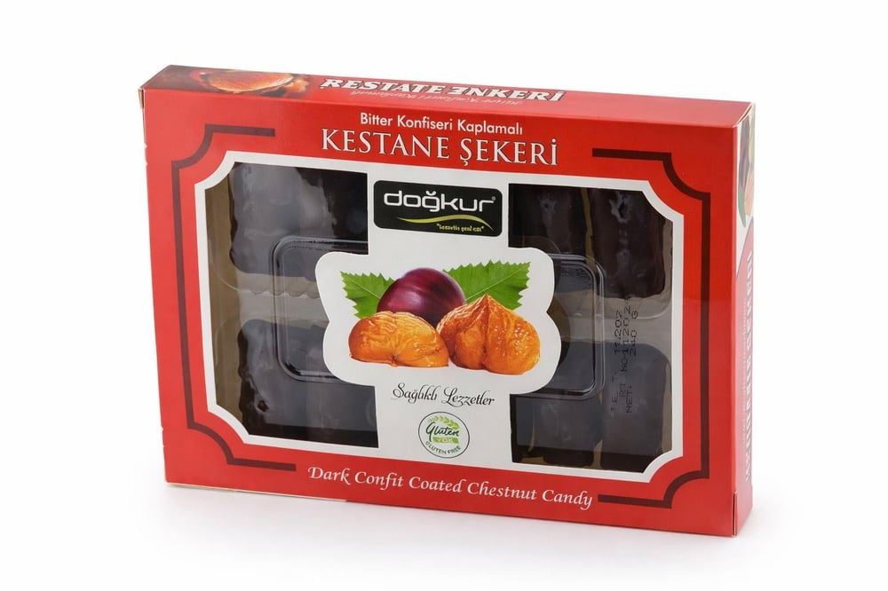 Doğkur Çikolatalı Kestane Şekeri 240 Gr