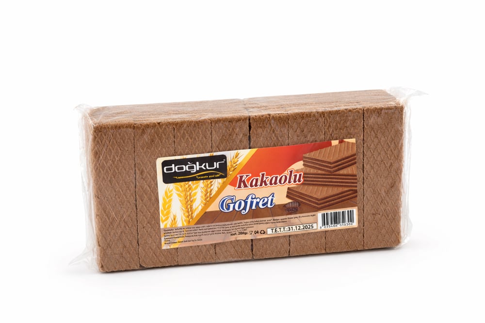 Doğkur Kakaolu Gofret 200Gr