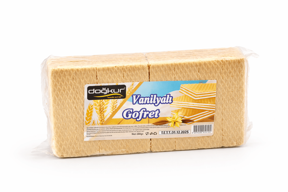Doğkur Vanilyalı Gofret 200Gr
