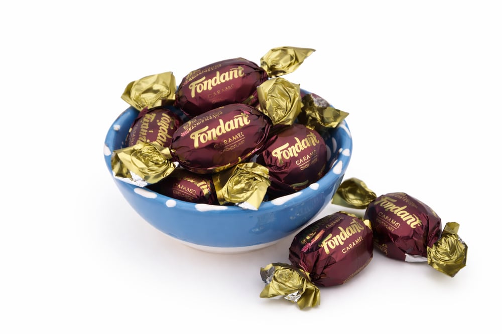 Fondande Karamel