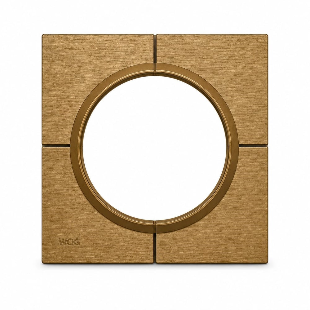 OVİVO WOG Nirvana Antik Gold Tekli Çerçeve