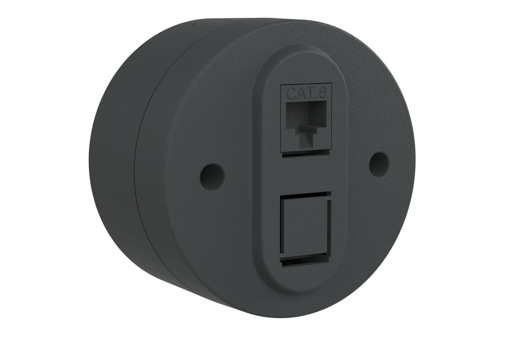OVİVO xONE IP54 SIVA ÜSTÜ ANTRASİT (SİYAH) TEKLİ DATA