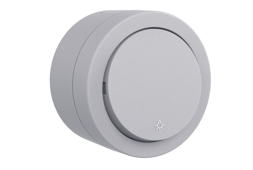 OVİVO xONE IP54 SIVA ÜSTÜ GRİ LİGHT (IMPULSE) ANAHTAR