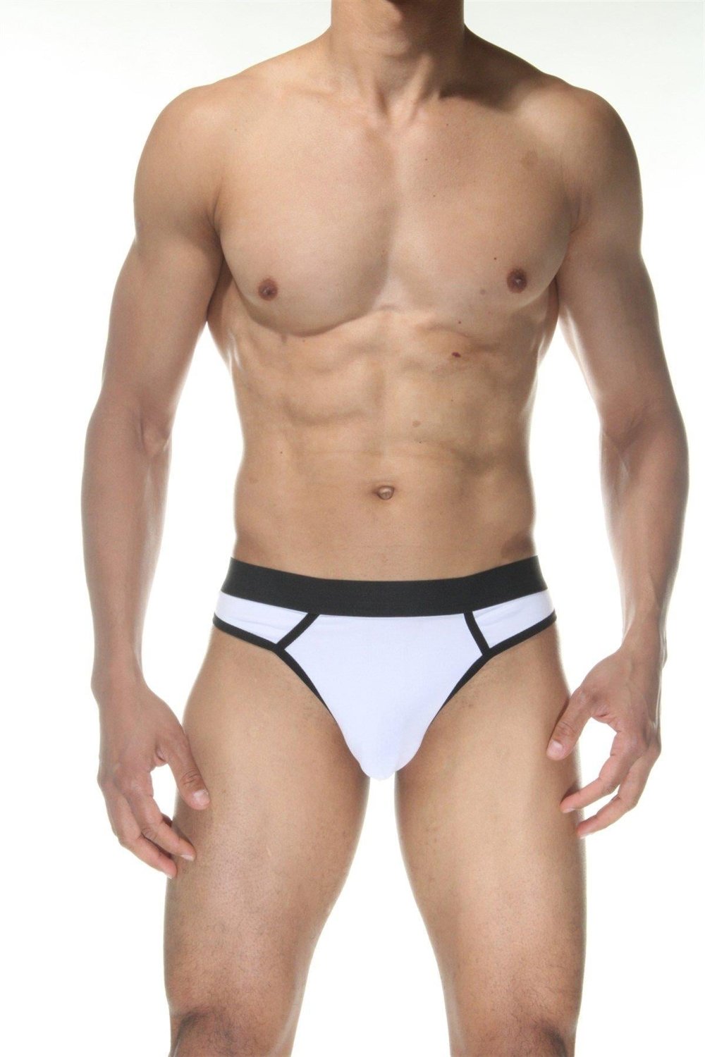 Erkek Beyaz Fantezi Giyim String HF102150 