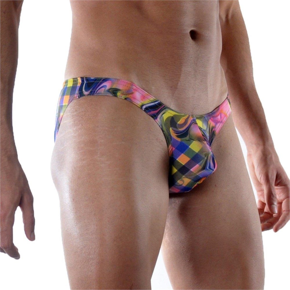 Erkek Çok Renkli Fantezi Giyim Desenli Slip HF021811 