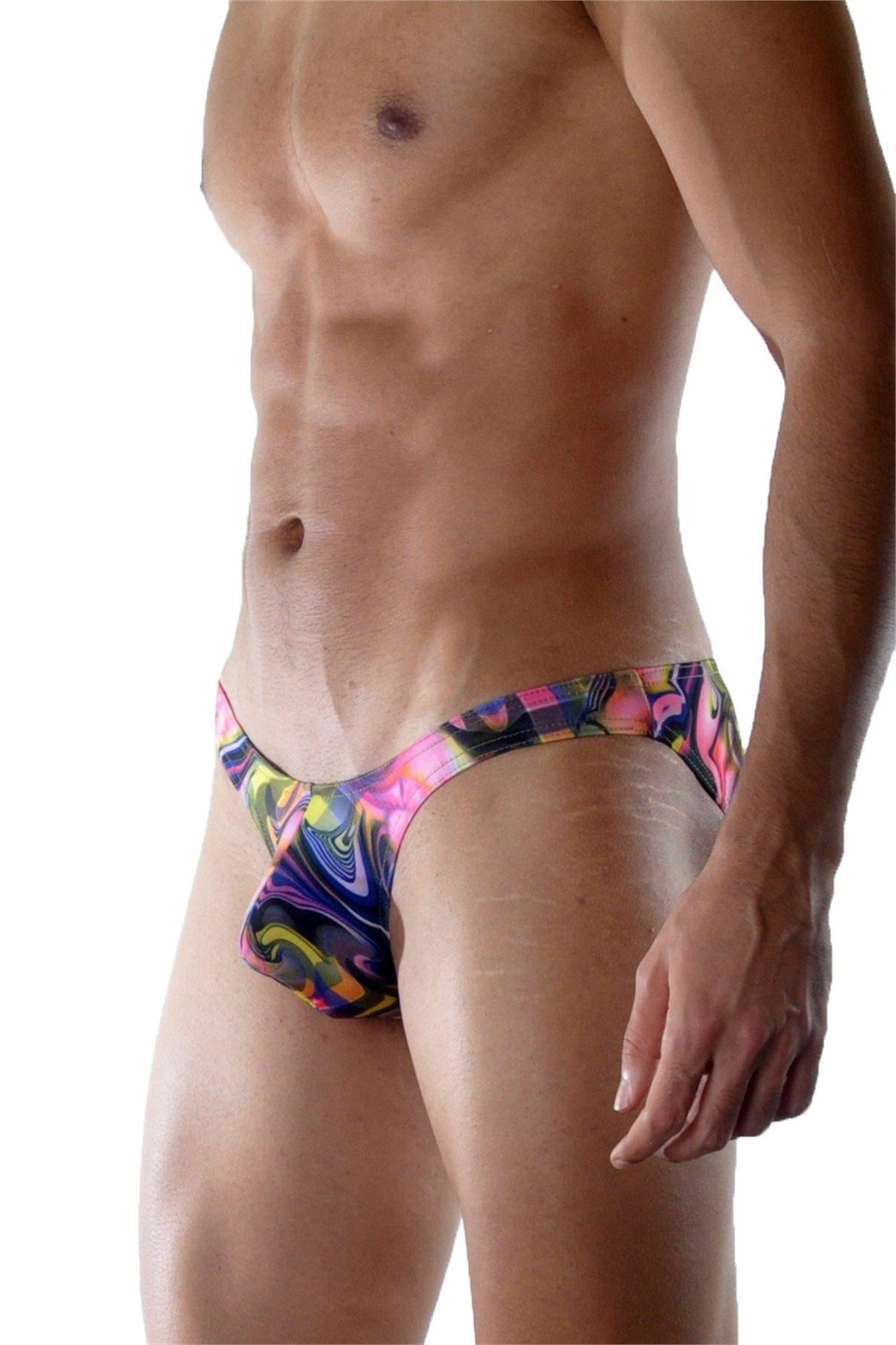 Erkek Çok Renkli Fantezi Giyim Desenli Slip HF021811 