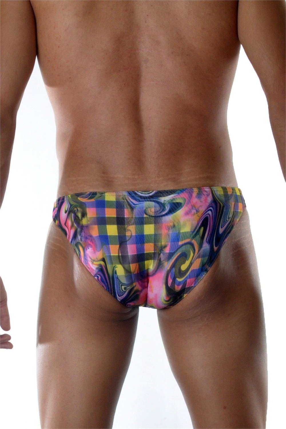 Erkek Çok Renkli Fantezi Giyim Desenli Slip HF021811 