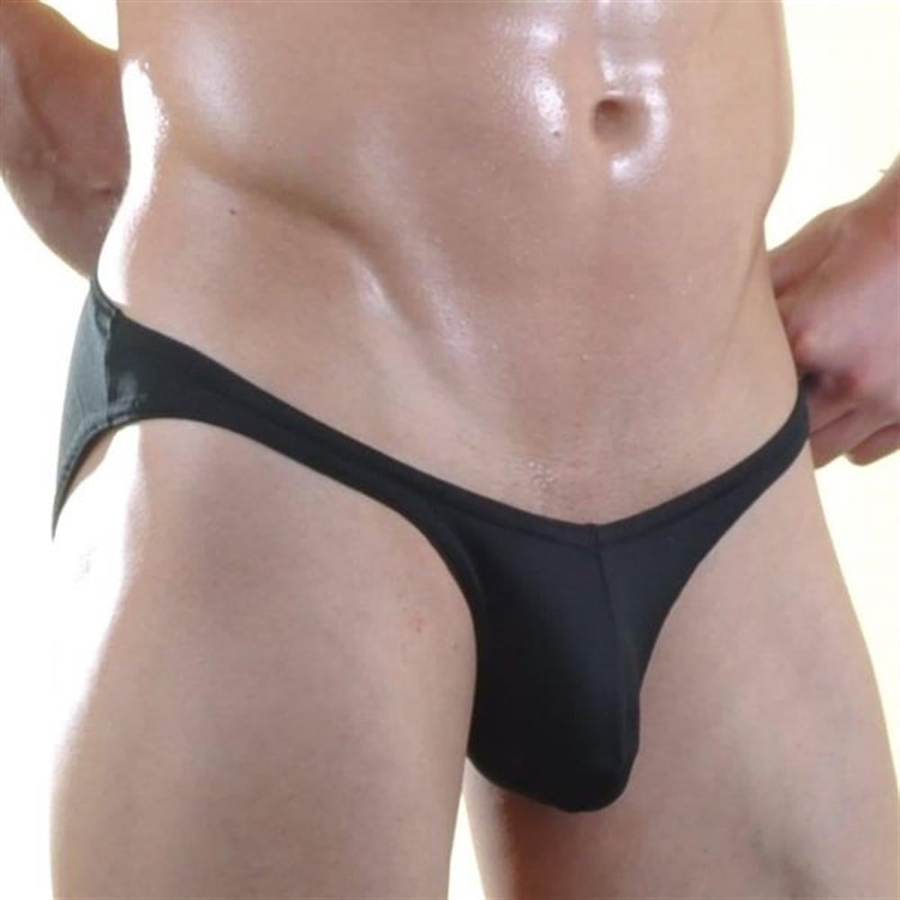 Erkek Siyah Fantezi Giyim Slip HF071017 