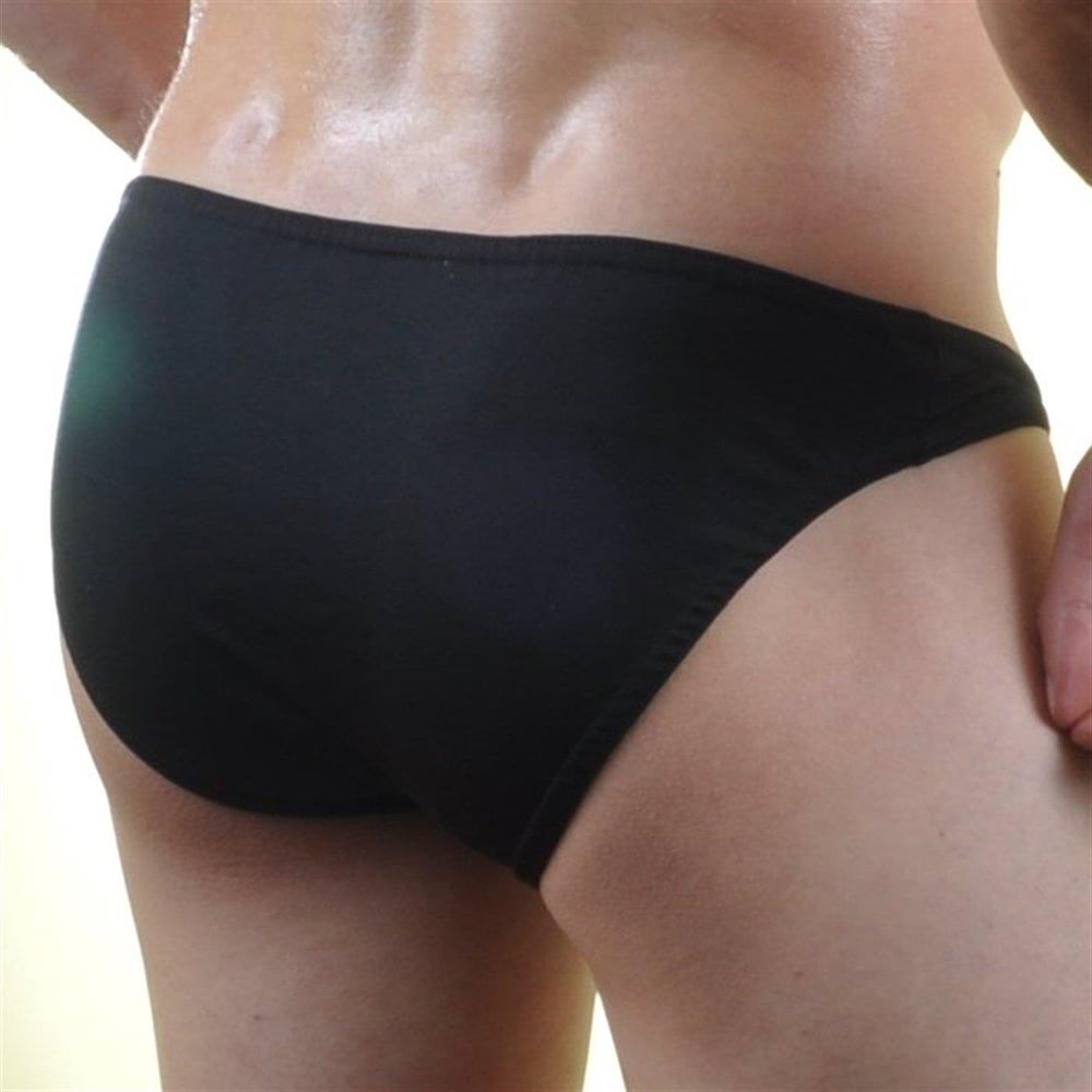 Erkek Siyah Fantezi Giyim Slip HF071017 