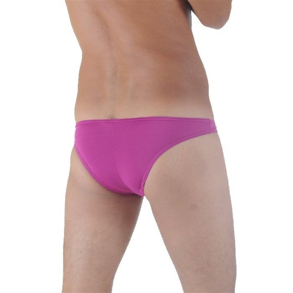 Erkek Mor Fantezi Giyim Slip HF291162 
