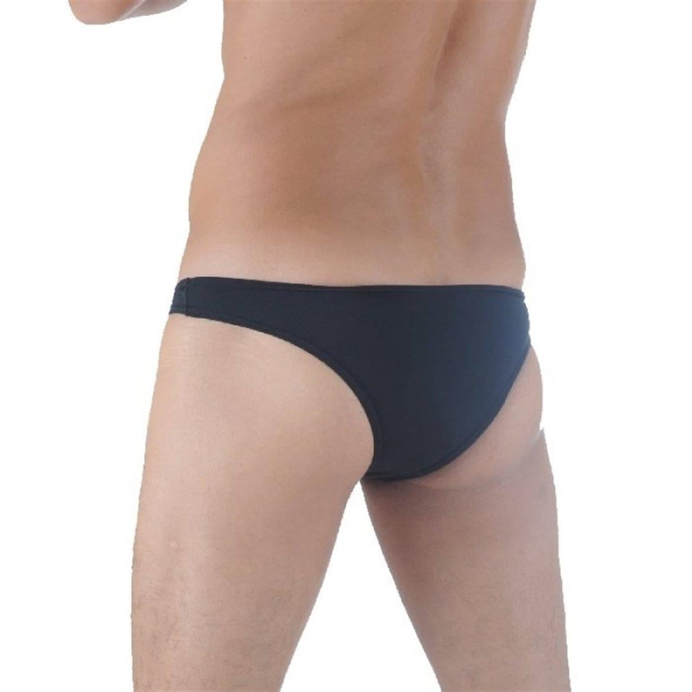 Erkek Siyah Fantezi Giyim Slip HF291163 