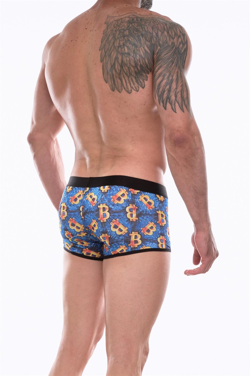 Erkek Çok Renkli Fantezi Giyim Desenli Boxer HF072206 