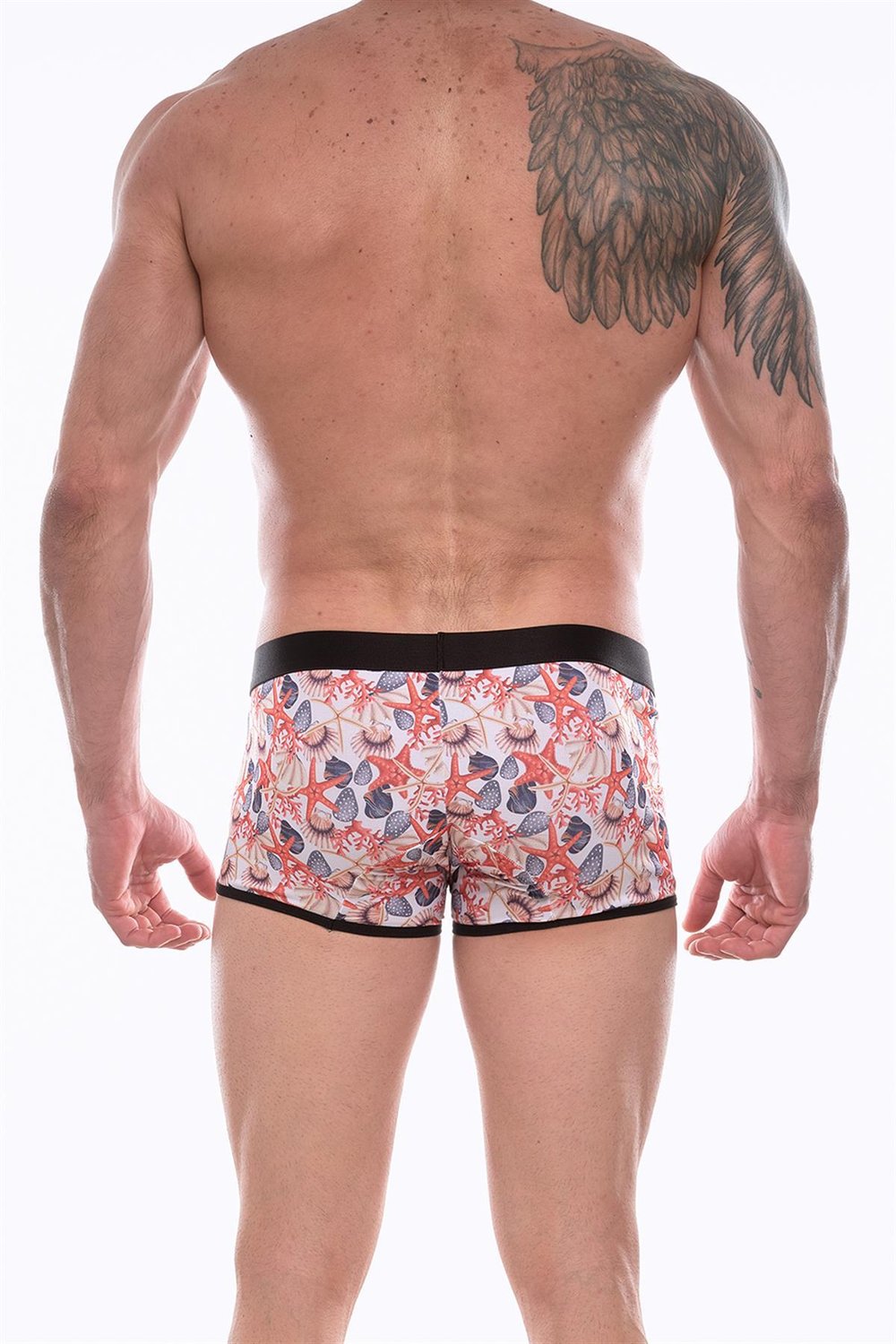 Erkek Çok Renkli Fantezi Giyim Desenli Boxer HF072204 