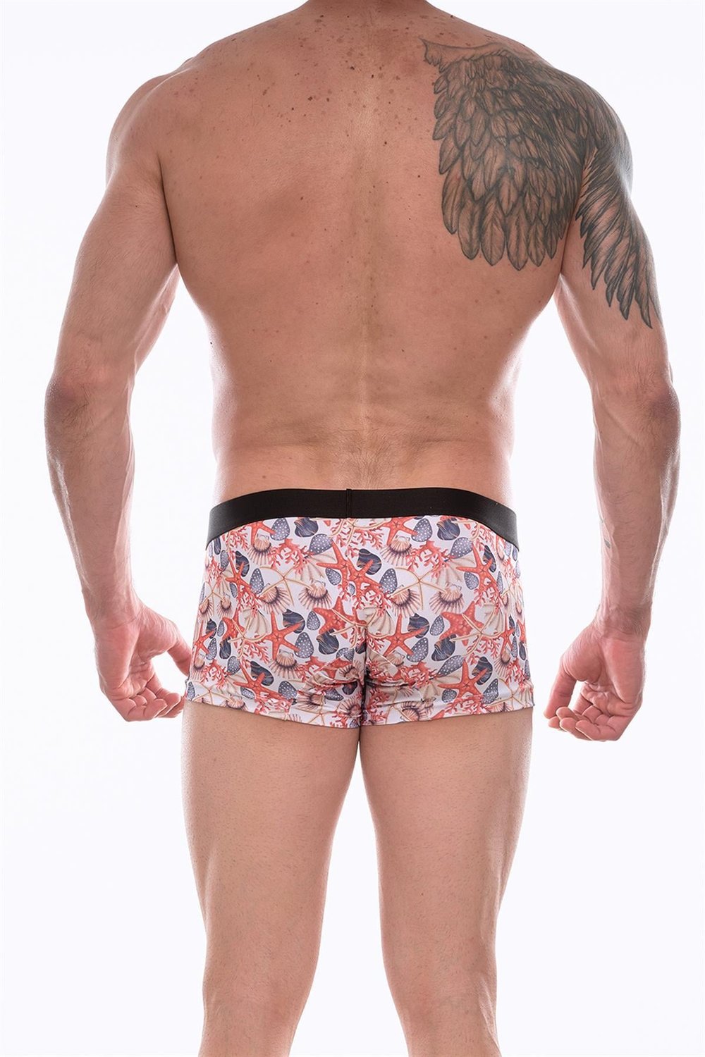 Erkek Çok Renkli Fantezi Giyim Desenli Boxer HF072212 