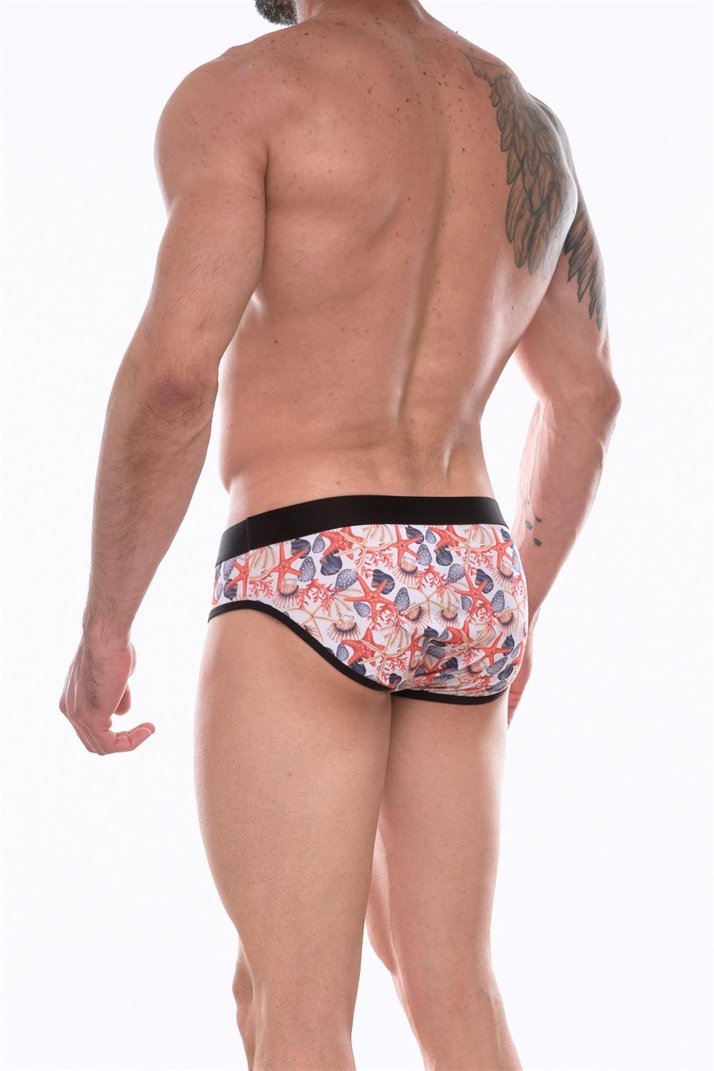 Erkek Çok Renkli Fantezi Giyim Desenli Slip HF072218 
