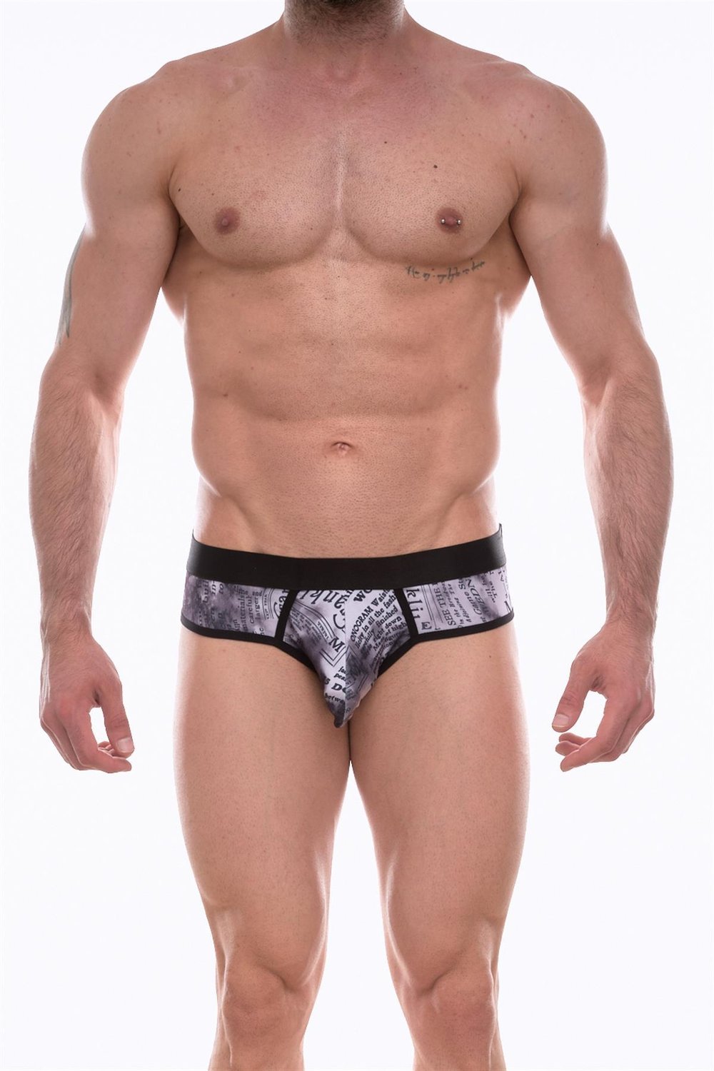 Erkek Çok Renkli Fantezi Giyim Desenli Slip HF072219 