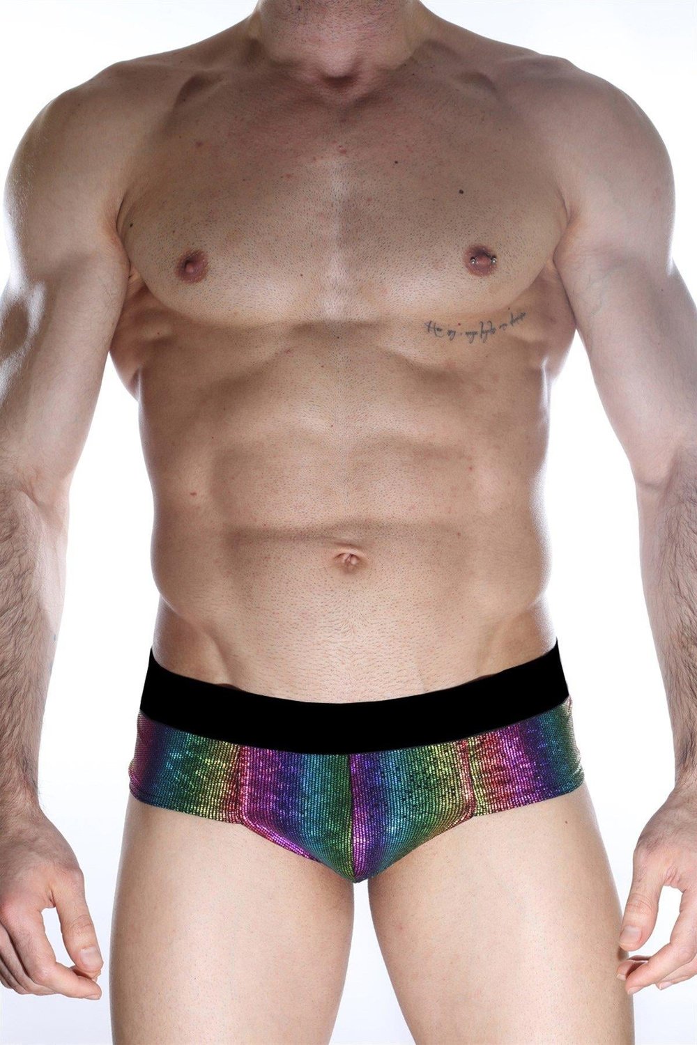 Erkek Çok Renkli Fantezi Giyim Parlak Desenli Boxer HF012152 