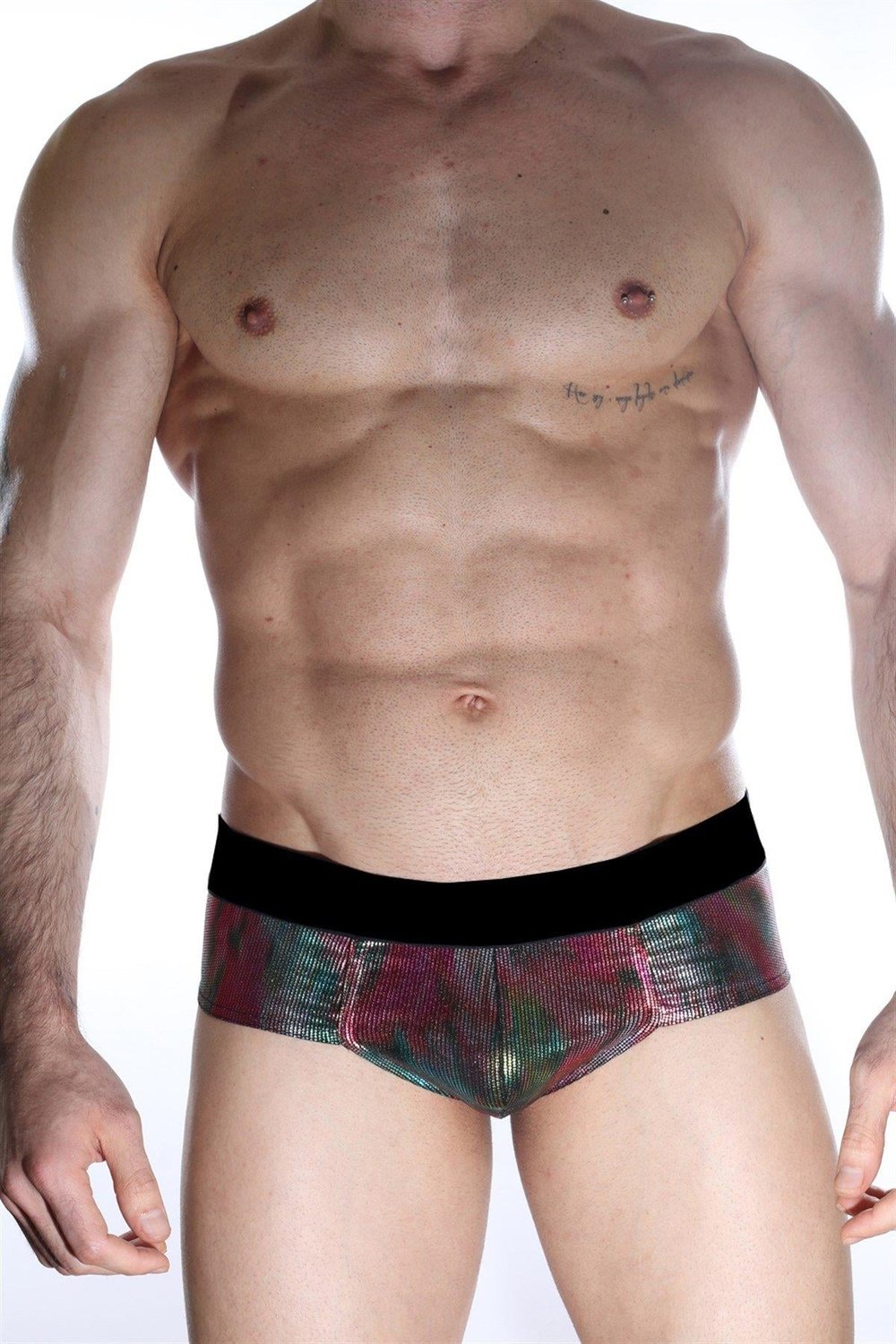 Erkek Çok Renkli Fantezi Giyim Parlak Desenli Boxer HF012155 